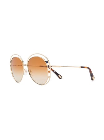 Chloé CE169S round-frame Sunglasses - Farfetch