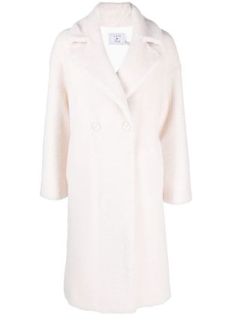 V:PM ATELIER double-breasted Teddy Coat - Farfetch