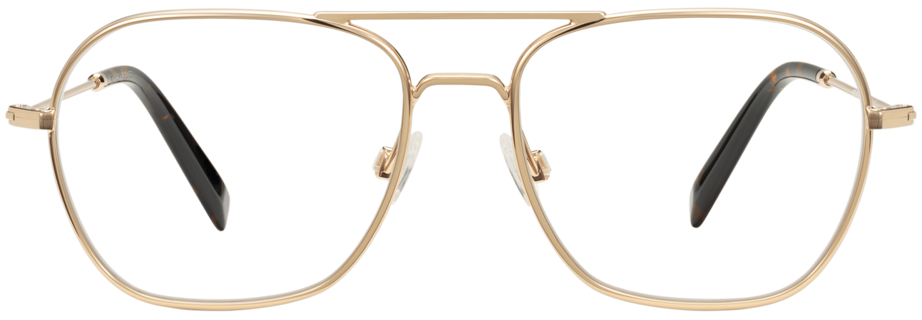 Abe Eyeglasses in Polished Gold | Warby Parker