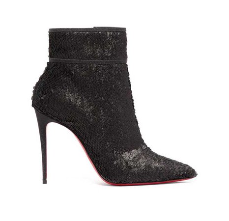 CHRISTIAN LOUBOUTIN Moulakate 100 sequin ankle boots