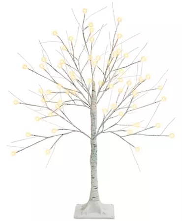 Mr. Christmas 3-Ft. Decorative LED Birch Tree