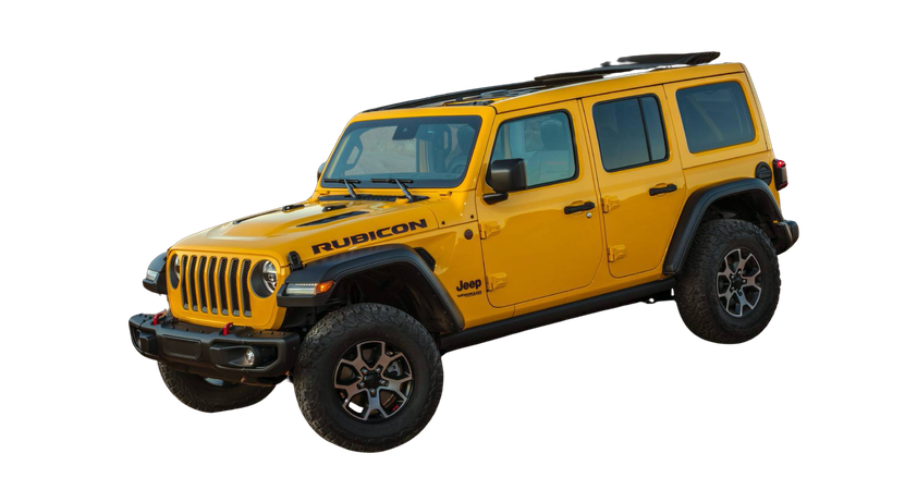 yellow jeep wrangler 2020