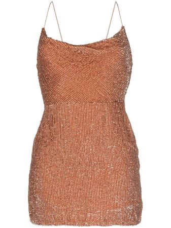 Retrofete Jil Sequin Mini Dress - Farfetch