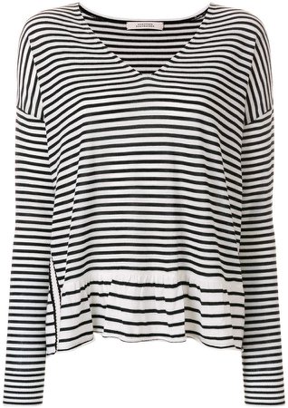 Dorothee striped knit top