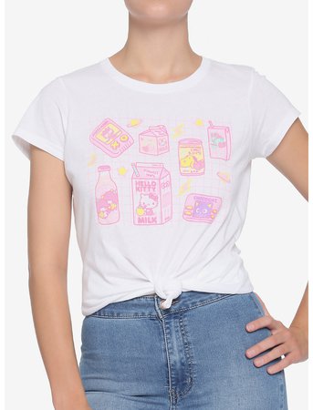 Hello Kitty And Friends Snacks & Games Girls T-Shirt