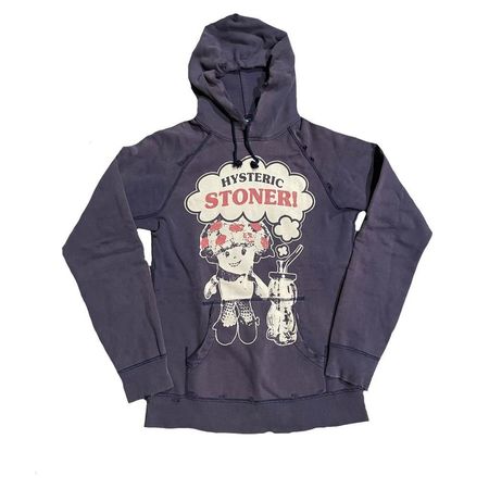 Hysteric glamour hysteric stoner hoodie Free size,... - Depop