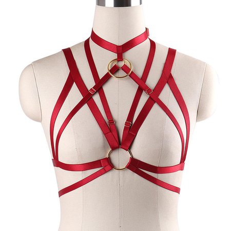 Red Harness Top