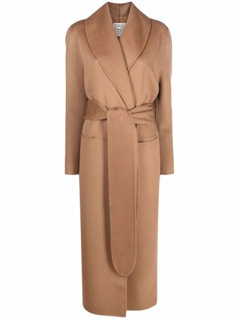Totême belted robe coat - FARFETCH