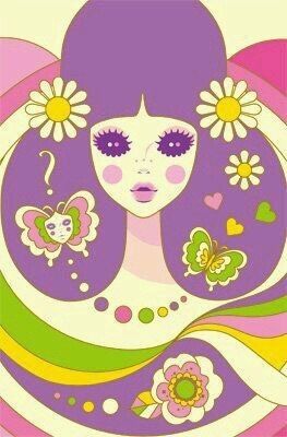 psychedelic girl