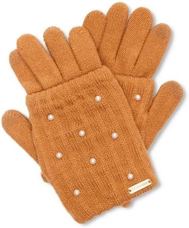 Steve Madden GLOVE WITH PEARL ARM SLEEVE - GREY at Amazon Women’s Clothing store