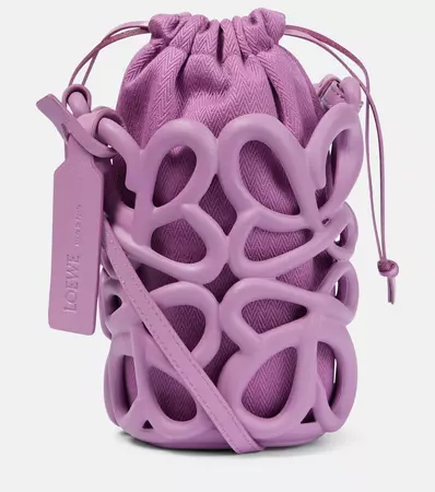 Anagram Shoulder Bag in Pink - Loewe | Mytheresa