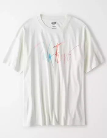 Tailgate Women's Pink Floyd Oversized Graphic T-Shirt