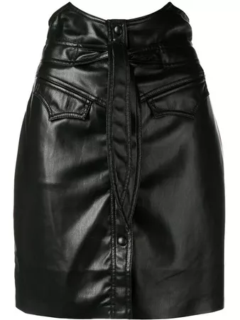 Nanushka Horned Waist Mini Skirt - Farfetch