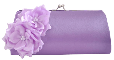 Lavender / Light Lavender - Bridesmaid Clutch