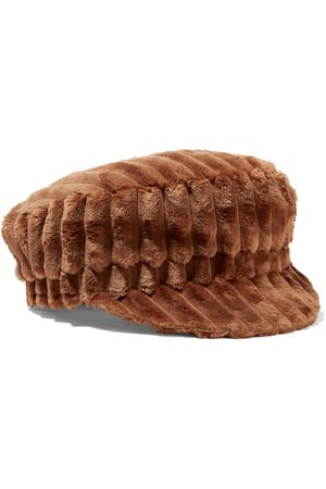 Isabel Marant | Evie quilted faux shearling cap | NET-A-PORTER.COM