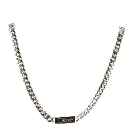 accessories necklase Dior silver