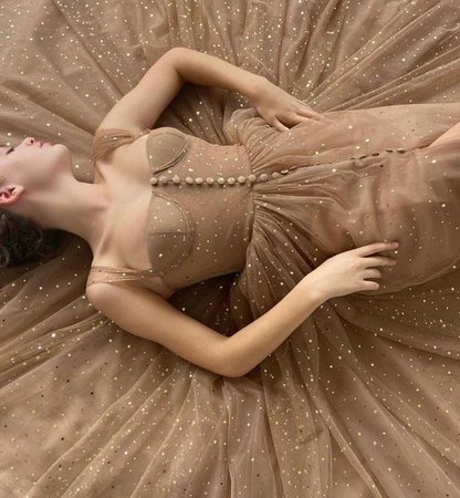Starry Mocha Dress | Teuta Matoshi