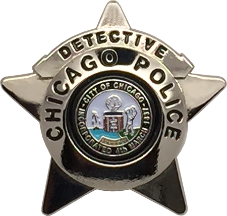 CHICAGO POLICE DEPARTMENT STAR LAPEL PIN: Detective | Chicago Cop Shop