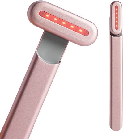Amazon.com: SolaWave 4-in-1 Facial Wand | Red Light Therapy for Face and Neck | Microcurrent Facial Device for Anti-Aging | Skin Tightening Machine | Face Massager | Facial Wand [Rose Gold] : Beauty & Personal Care