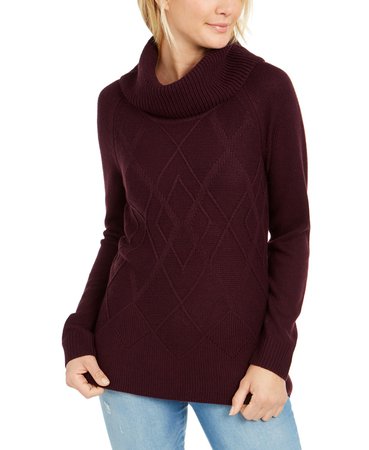 Tommy Hilfiger Cable-Knit Sweater & Reviews - Sweaters - Women - Macy's