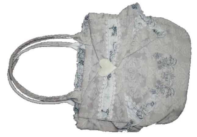 white lace bag