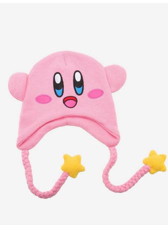 Kirby tassle beanie