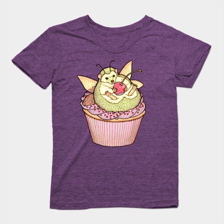 Sweet Fantasy Fairy Hedgehog - Hedgehog - T-Shirt | TeePublic