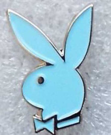 Playboy bunny pin
