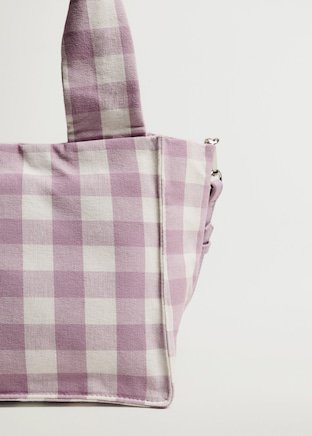Fabric mini bag - Woman | Mango Greece