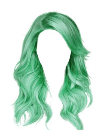 green hair edit