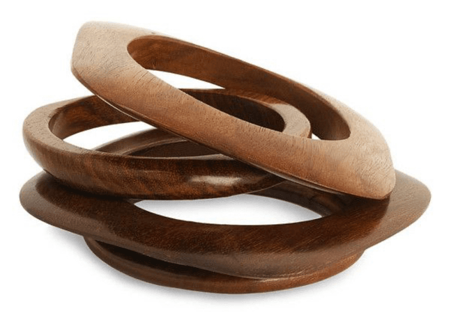 wood bangles