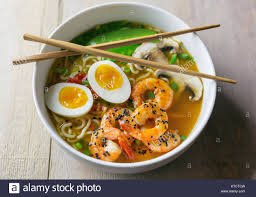 Google Αποτελέσματα Eικόνων για https://c8.alamy.com/comp/KTCTD9/a-bowl-of-ramen-with-egg-shrimp-mushrooms-and-snow-peas-white-bowl-KTCTD9.jpg