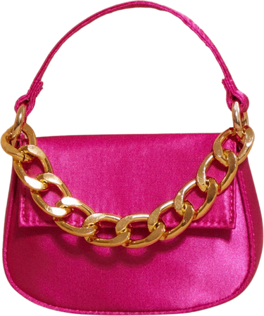 pink & gold bag PLT