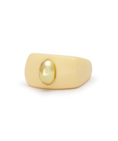 Pink Knuckle Duster - Rounded Rectangle Ring - LA MANSO SHOP