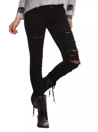Girls Jeans & Denim Pants: Ripped, Distressed | Hot Topic
