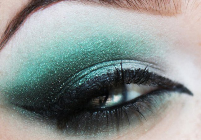 Slytherin Eye Makeup