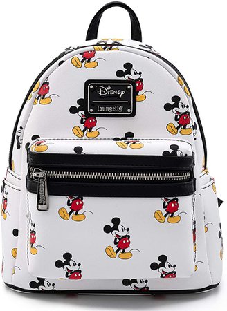 Amazon.com: Loungefly Disney Mickey Mouse All Over Print Womens Double Strap Shoulder Bag Purse : Clothing, Shoes & Jewelry