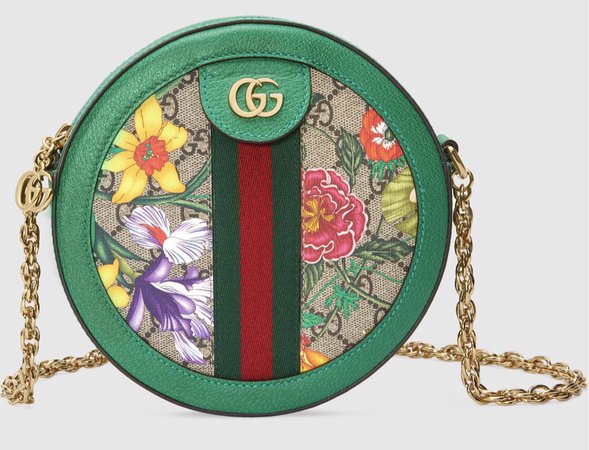 Gucci green round bag