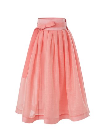 Pink wrap skirt | DANHA