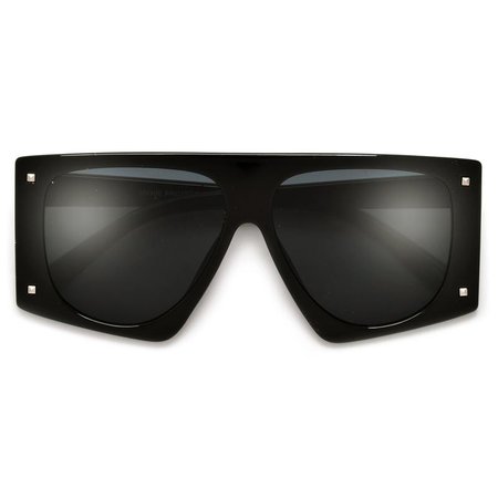 Oversize Bold Studded Accent Sunglasses | Sunglass Spot