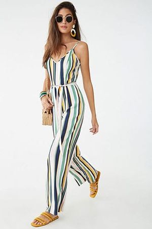 Striped Cami Jumpsuit | Forever 21