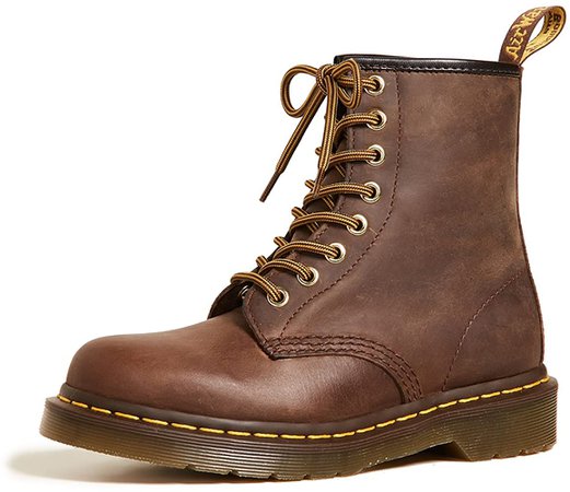 other brown dr martens boot