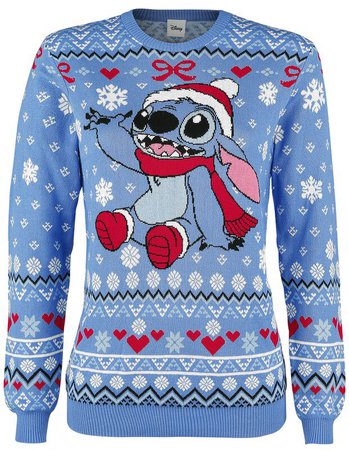 Lilo & Stitch Weihnachtspullover | Mele Kalikimaka | EMP