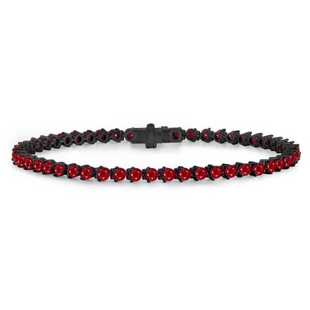 red and black diamond bracelet