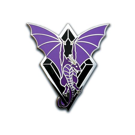 Flying Dragon Hard Enamel Pin Wyvern Pin Fantasy Pin Dragon | Etsy