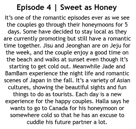 We Got Married Season 1 Episode 4 Sweet as Honey Summary