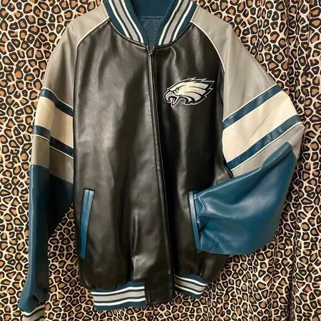 Philadelphia Eagles Football Leather Jacket - Jackets Maker