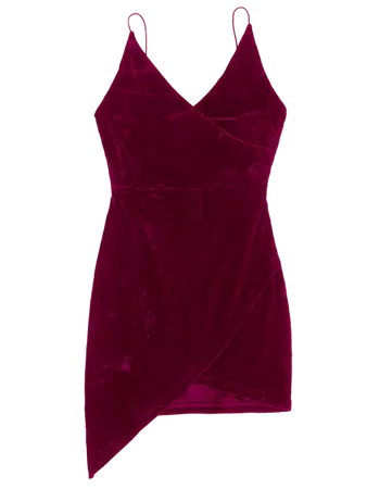 [HOT] 2019 Strappy Open Back Velvet Mini Party Dress In FIREBRICK L | ZAFUL CA