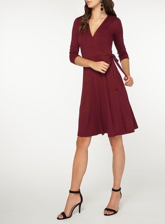 Dorothy Perkins Wine red dress