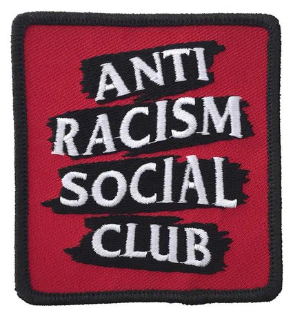 Anti Racial Club patch